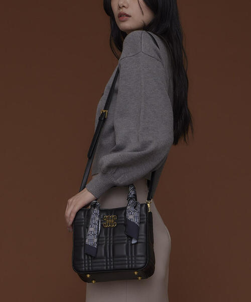 JILL by JILL STUART ブラックハンドバッグ　ショルダーバッグ JILL by STUART 「JILL STUART」 ショルダーバッグ FREE