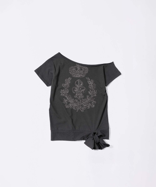 トップス sculptor chateau shithole tie tee SCULPTOR tシャツ Chateau Shithole Tie Tee レディース