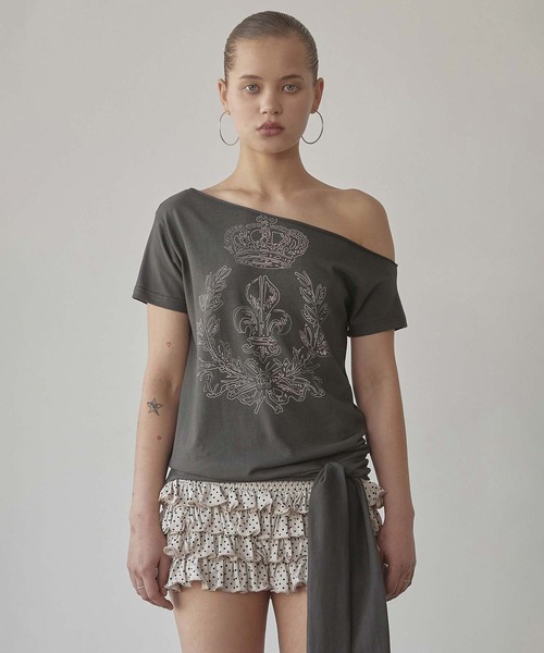 SCULPTOR（スカルプター） tシャツ Chateau Shithole Tie Tee