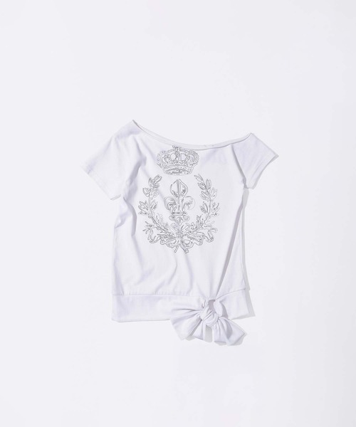 トップス sculptor chateau shithole tie tee SCULPTOR tシャツ Chateau Shithole Tie Tee レディース