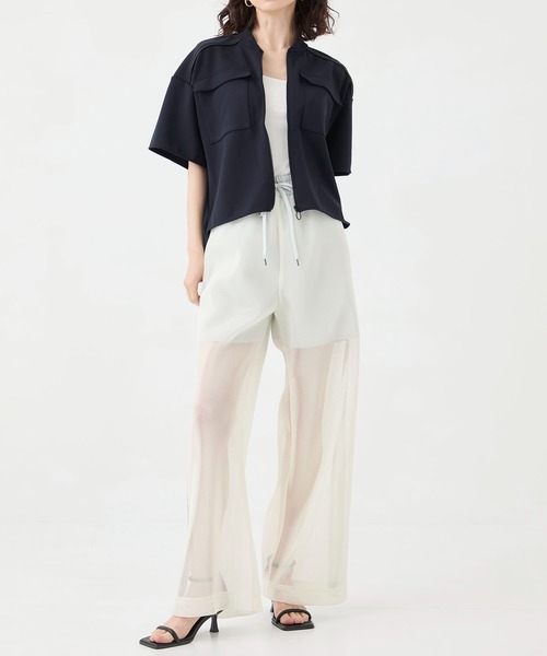 「A + TOKYO」 カーディガン FREE ネイビー レディース_画像10