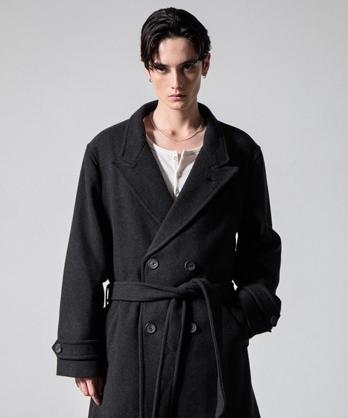 CLEL（クレイル） チェスターコート コート 「CLEL」Wool Blend Tech