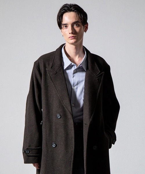 CLEL（クレイル） チェスターコート コート 「CLEL」Wool Blend Tech
