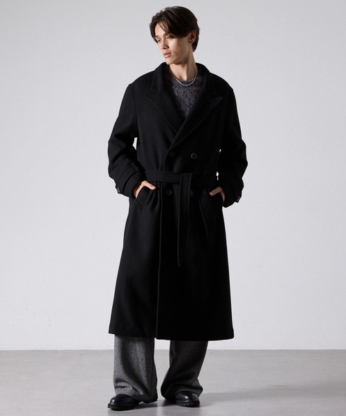 CLEL（クレイル） チェスターコート コート 「CLEL」Wool Blend Tech