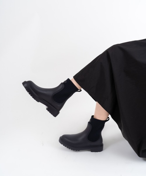 UNISA（ウニサ） 長靴 レインブーツ 「UNISA/ウニサ」異素材コンビ