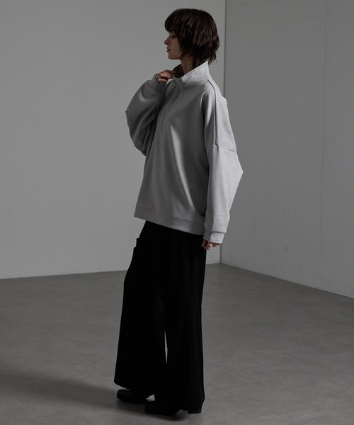 CIYOT トレーナー スウェット 「CIYOT」オーバーサイズ スタンドネック