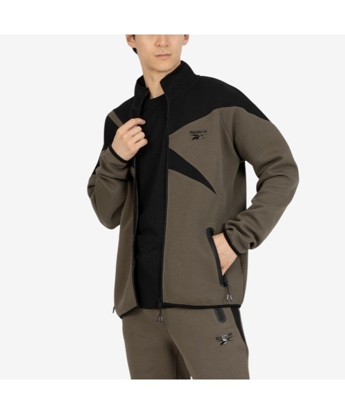 Reebok ジャージジャケット AJWC6000 M Reebok（リーボック） ジャージ ビッグベクター ジャケット / CONTRAST
