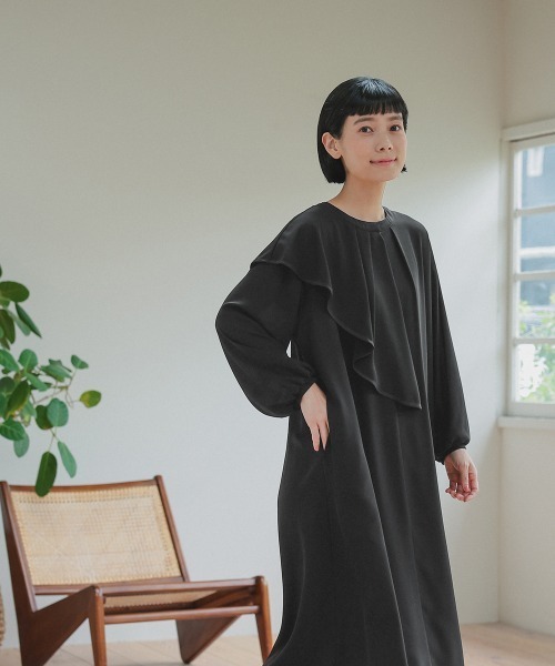 Neina セレモニースーツ セットアップ 卒業式 洗える防しわアシメ
