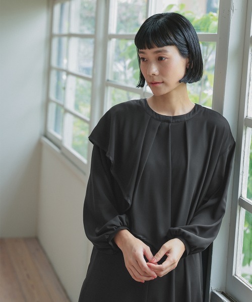 Neina セレモニースーツ セットアップ 卒業式 洗える防しわアシメ