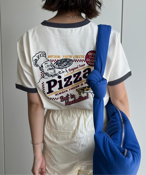 「CPCM」 半袖Tシャツ MEDIUM オフホワイト レディース_画像6