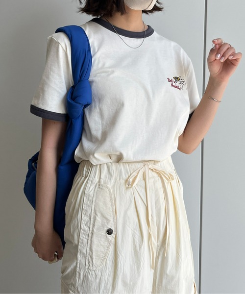 「CPCM」 半袖Tシャツ MEDIUM オフホワイト レディース_画像7