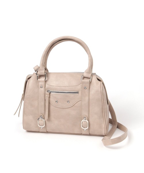 Heather（ヘザー） ボストンバッグ フェイクレザーボストンBAG 607269