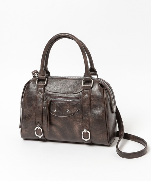Heather（ヘザー） ボストンバッグ フェイクレザーボストンBAG 607269