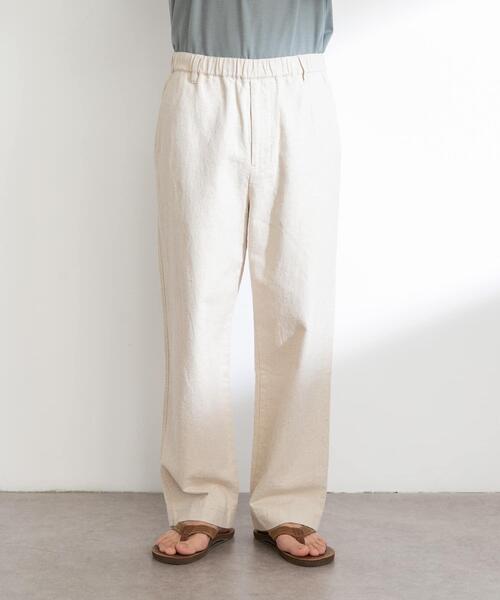 「URBAN RESEARCH Sonny Label」 イージーパンツ LARGE ブラック メンズ_画像9