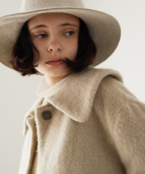 【マリン♡さま】girl ornament ୨୧ .·*°あったかコートの女の子 LA MARINE FRANCAISE（マリンフランセーズ） コート アウター 「Porter