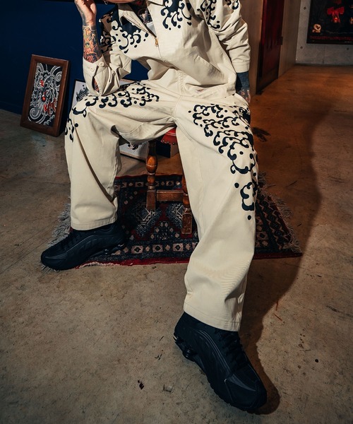 Dickies（ディッキーズ） パンツ MS X INS WAVE PRINT PT ロンパン
