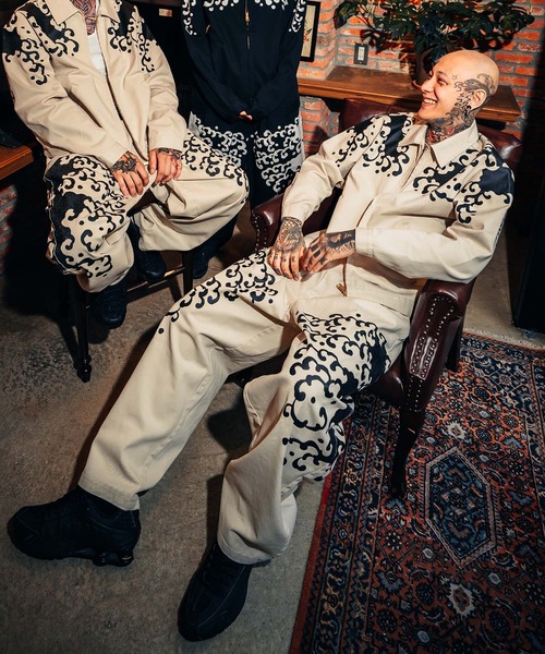 Dickies（ディッキーズ） パンツ MS X INS WAVE PRINT PT ロンパン