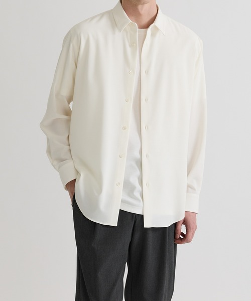 「UNITED TOKYO」 長袖シャツ 2 ミント メンズ_画像6