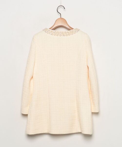 「emiriawiz」 ノーカラーコート S ベージュ レディース_画像2