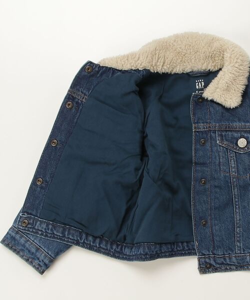 GAP（ギャップ） デニムジャケット アウター ボア アイコンデニム 