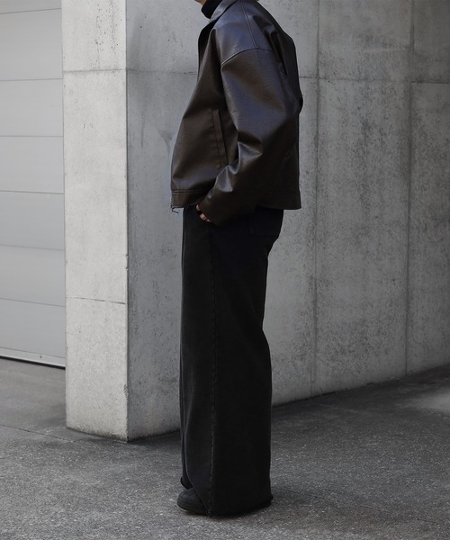 「CALLNE」 ブルゾン M ブラウン メンズ_画像5