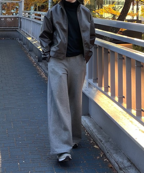 「CALLNE」 ブルゾン M ブラウン メンズ_画像9