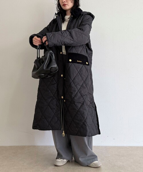 トレンチコート コート 「BARBOUR/バブアー」MEREDITH QUILTED JACKET レディースの画像