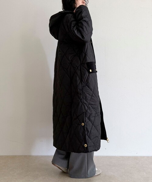トレンチコート コート 「BARBOUR/バブアー」MEREDITH QUILTED JACKET レディースの画像