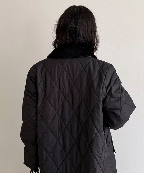 トレンチコート コート 「BARBOUR/バブアー」MEREDITH QUILTED JACKET レディースの画像