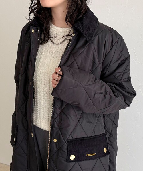 トレンチコート コート 「BARBOUR/バブアー」MEREDITH QUILTED JACKET レディースの画像