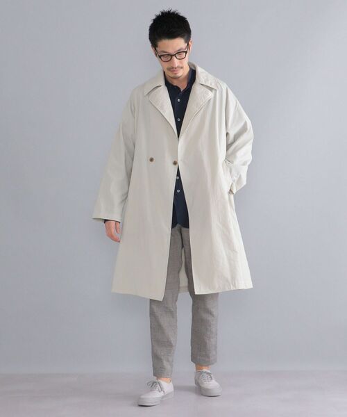 【美品】SHIPS トレンチコート　Mサイズ　※ご購入後5日以内に発送します。 0101marui_cd0098690501