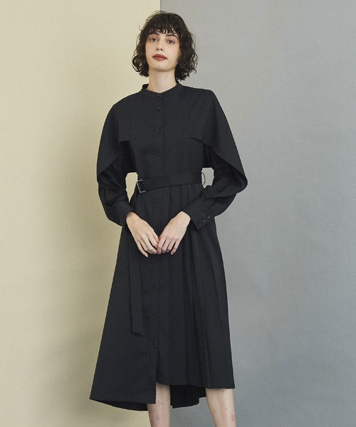 UNITED TOKYO（ユナイテッドトウキョウ） 長袖ワンピース 0 パープル