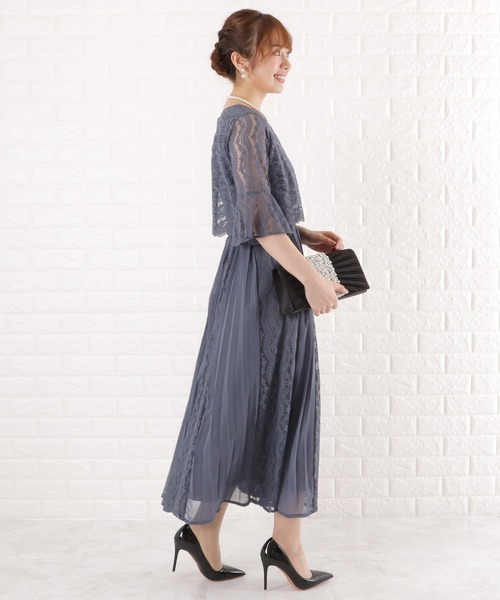 「Lace Ladies」 半袖ワンピース M ミント レディース_画像5