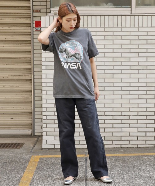 「ROOPTOKYO」 半袖Tシャツ FREE チャコール レディース_画像7