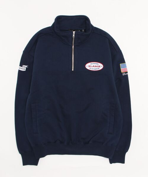 「XLARGE」 スウェットカットソー X-LARGE ネイビー メンズ_画像2