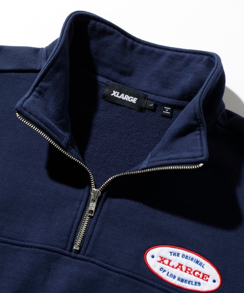 「XLARGE」 スウェットカットソー X-LARGE ネイビー メンズ_画像4