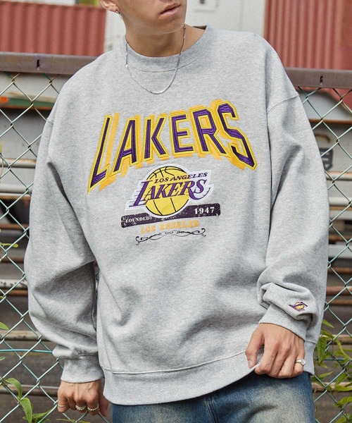 NBA スウェットカットソー L ブラック メンズ : ZOZOTOWN Yahoo!店