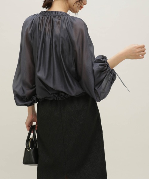 「NANO universe」 ブルゾン FREE グリーン レディース_画像5