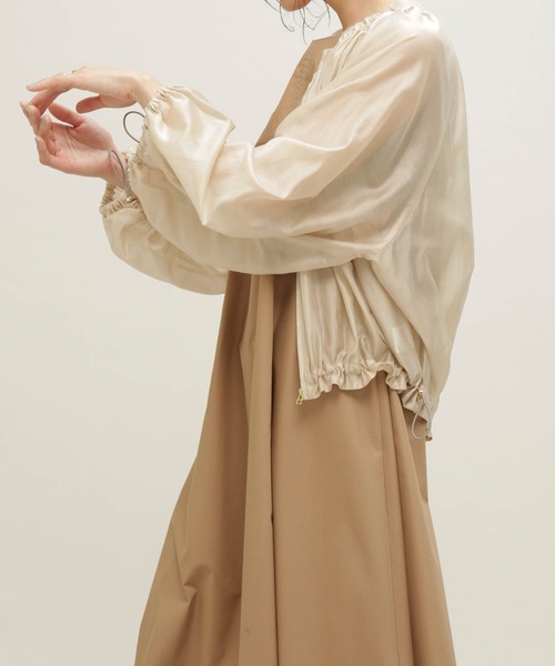 「NANO universe」 ブルゾン FREE グリーン レディース_画像8