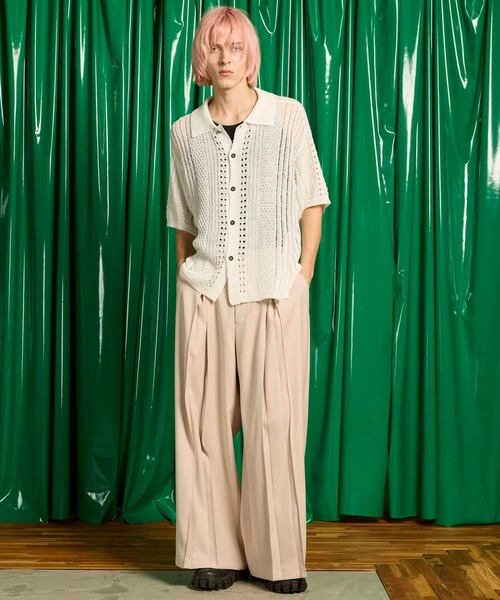 24AW最終値下げ【MAISON SPECIAL/メゾンスペシャル】 MAISON SPECIAL（メゾンスペシャル） スラックス 「UNISEX」4 Colors