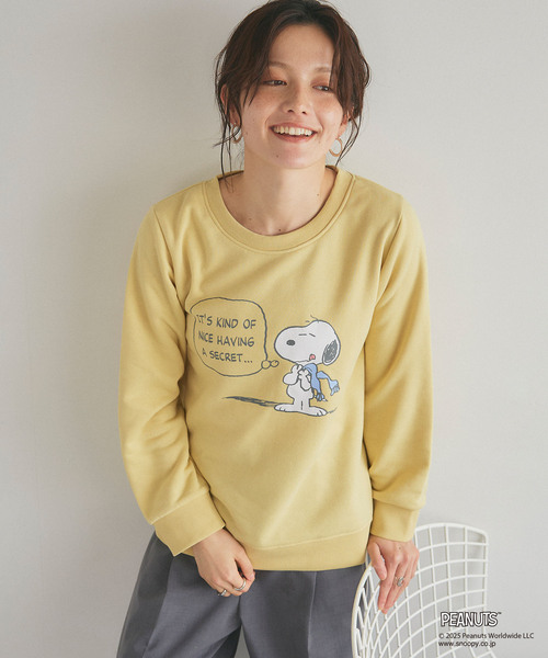 PEANUTS ニット セーター 「PEANUTS/ピーナッツ」SNOOPY/スヌーピー 