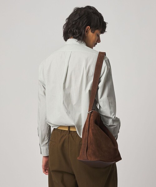 シャツ 「Steven Alan」 ヘイズ ストライプ レギュラーカラー シャツ NARROW メンズの画像