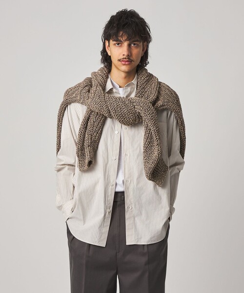 STEVEN ALAN（スティーブンアラン） シャツ ヘイズ ストライプ