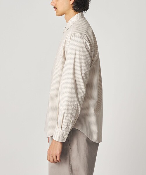 STEVEN ALAN（スティーブンアラン） シャツ ヘイズ ストライプ