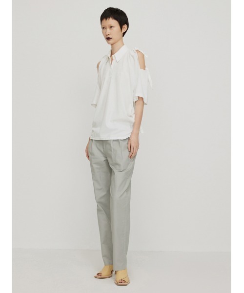 「JNBY」 パンツ 40 グレー レディース_画像4