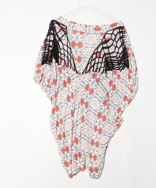 「aliceMcCALL」 半袖カットソー 38 レッド レディース_画像2