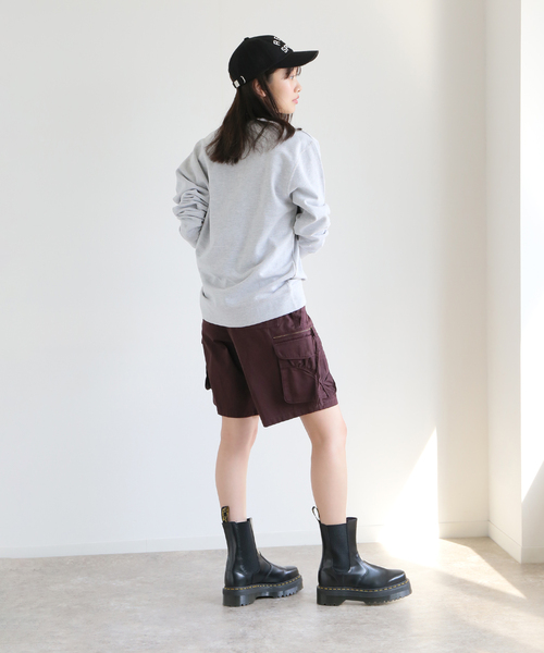 「Oriens JOURNAL STANDARD」 スウェットカットソー SMALL チャコールグレー レディース_画像6