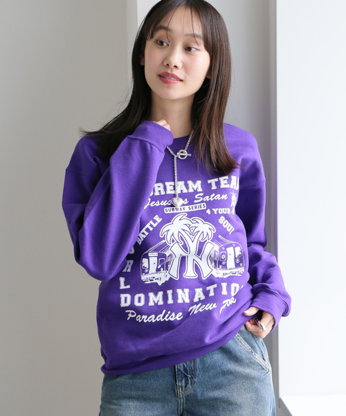 「Oriens JOURNAL STANDARD」 スウェットカットソー SMALL チャコールグレー レディース_画像9