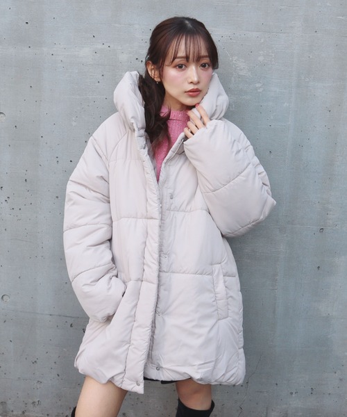 ジャケット・アウター mkntL Right-on（ライトオン） ダウンコート ダウンジャケット 「HONEYSUCKLE