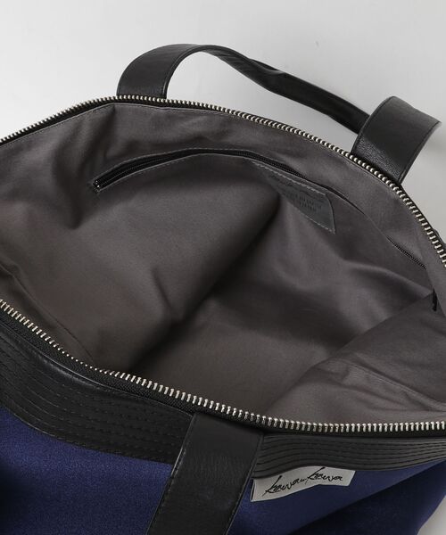 「Kawa-Kawa」 ワンポイントトートバッグ - ブルー レディース_画像4